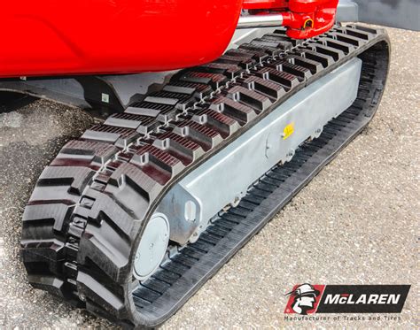 how to get rubber track back on mini excavator|mini excavator tracks near me.